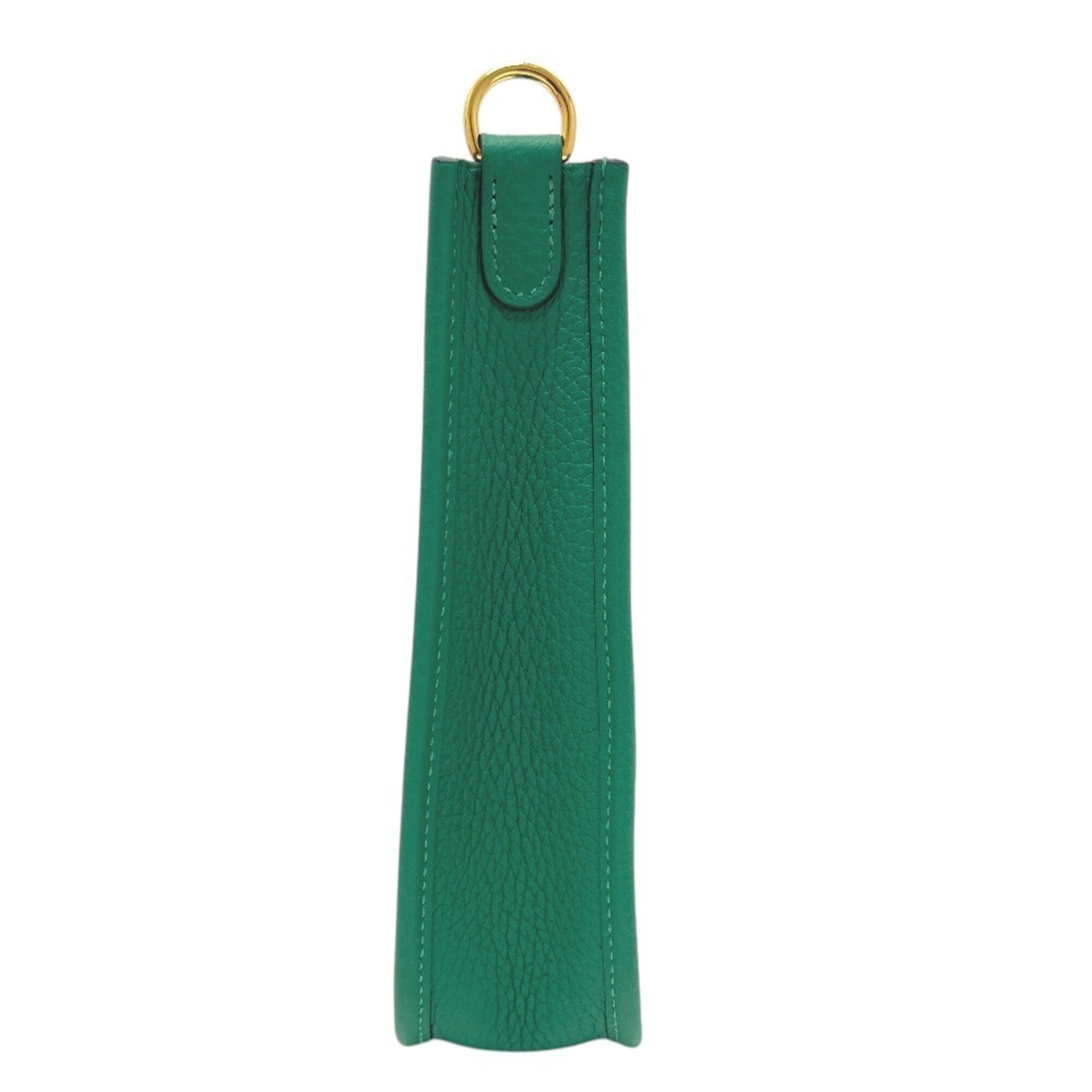 HERMES Evelyne TPM 16 Amazone Bag, Handbag, Shoulder Taurillon Clemence Leather, Women's, Vert Vertigo Green — New