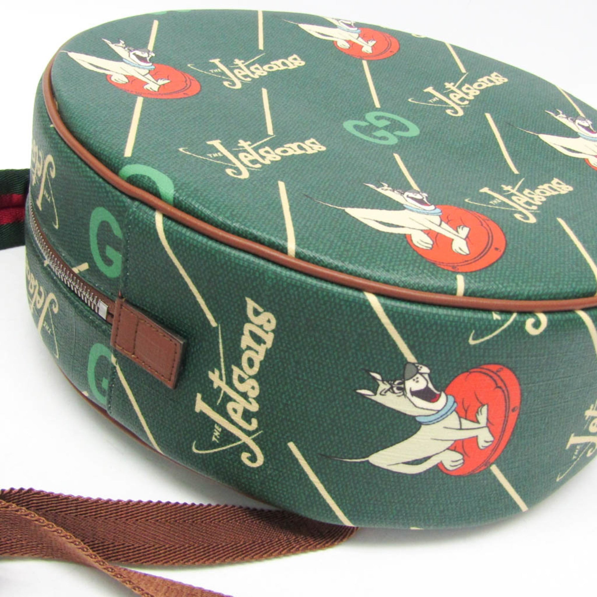 Gucci GUCCI × The Jetsons 752358 Boys,Girls PVC Backpack Green — Like New