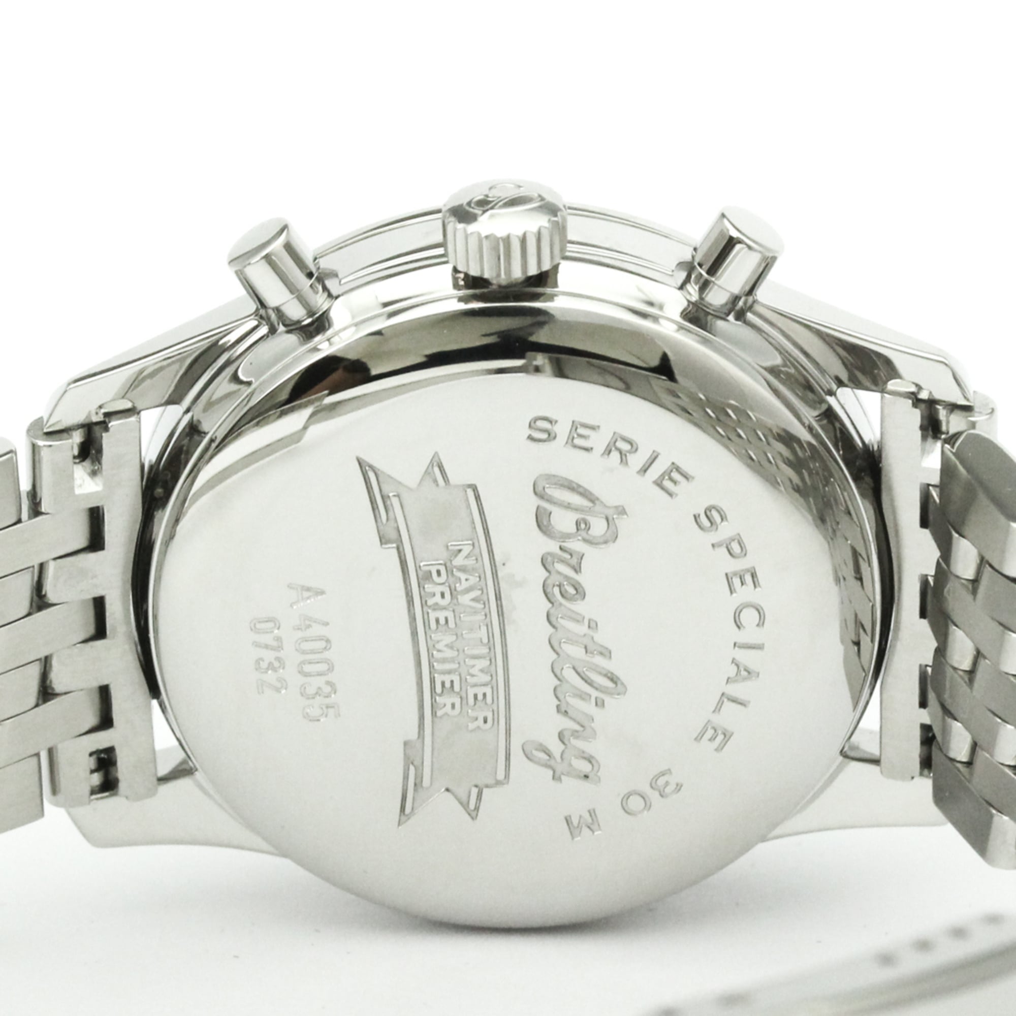 BREITLING Headwind Stainless Steel Automatic Mens Watch A40035 Polished — Very Good