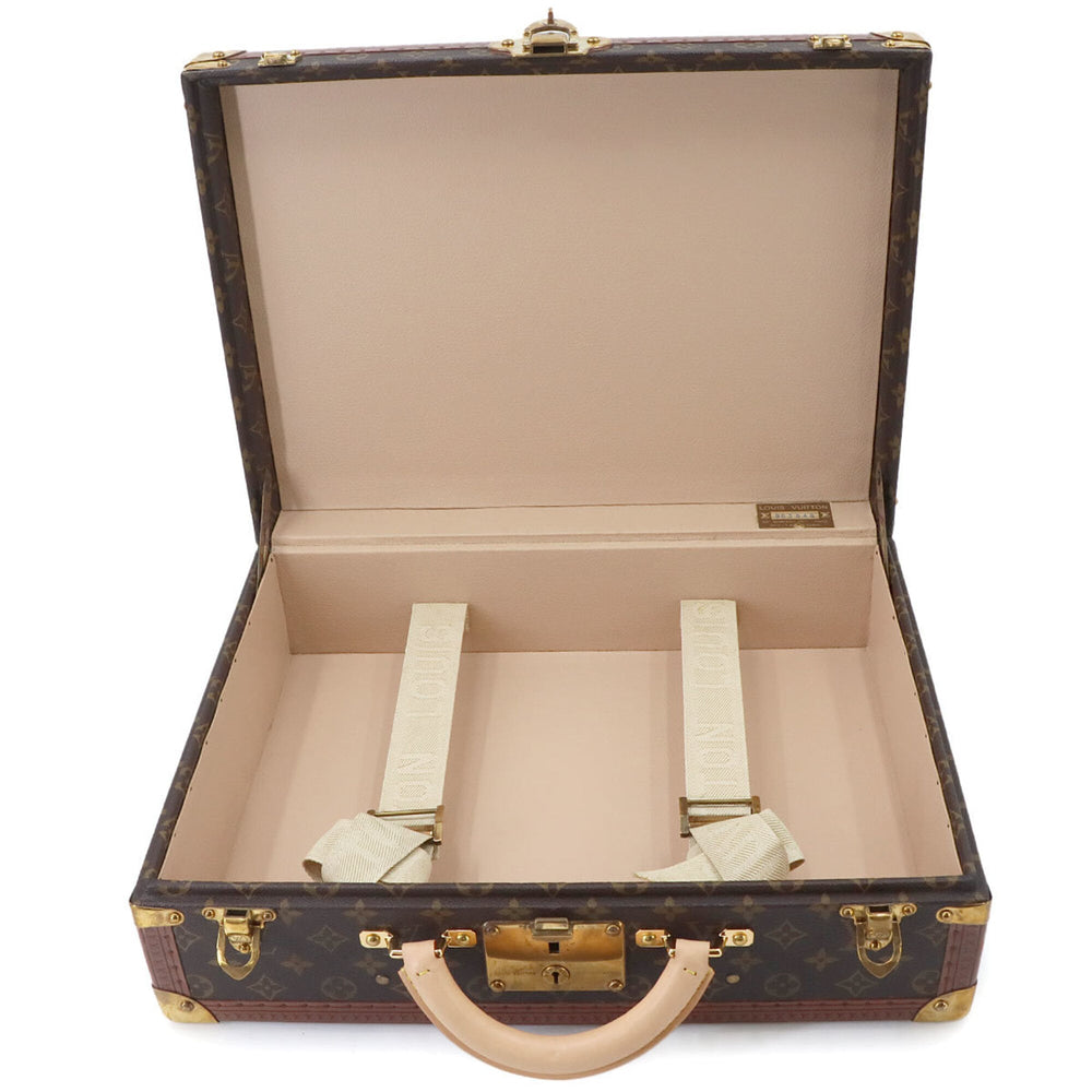 Louis Vuitton Monogram Cotoville 45 Trunk Case Handbag Brown M21423 — Like New