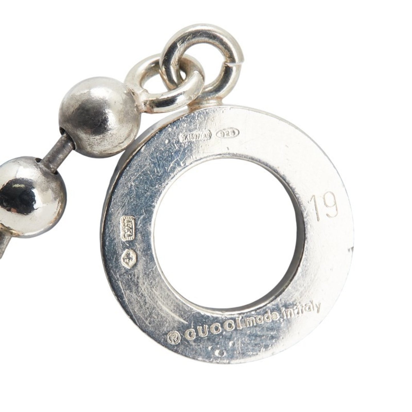 Gucci Bracelet Ball Chain SV925 Silver Women's GUCCI