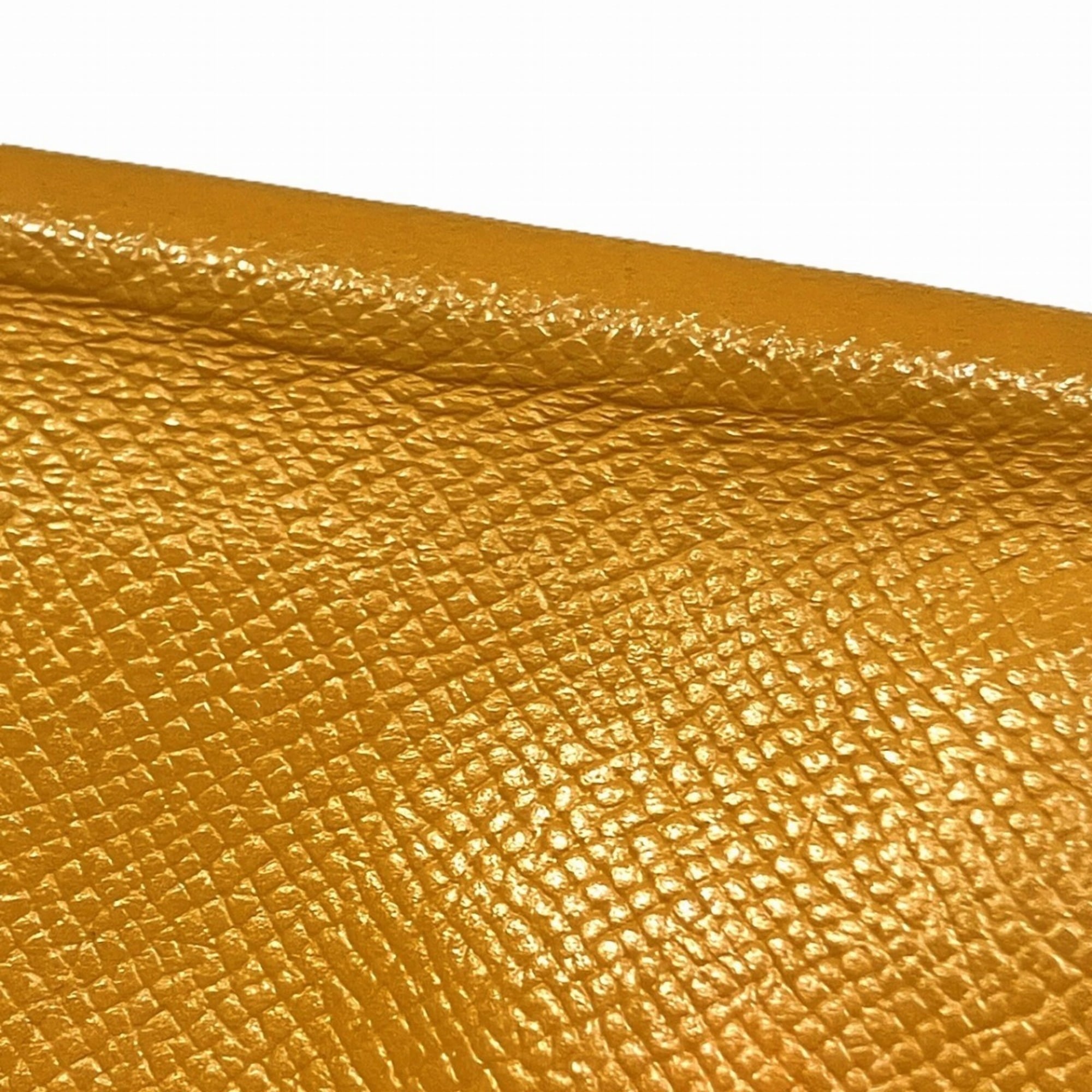 Hermes HERMES long wallet, souffle, Bearn, Epsom leather