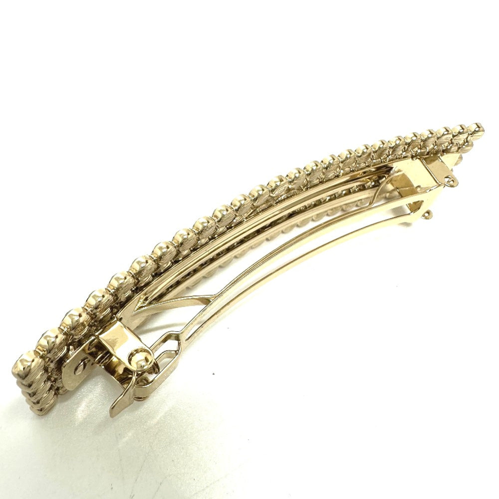 Chanel logo hair accessory Valletta Gold — Like New