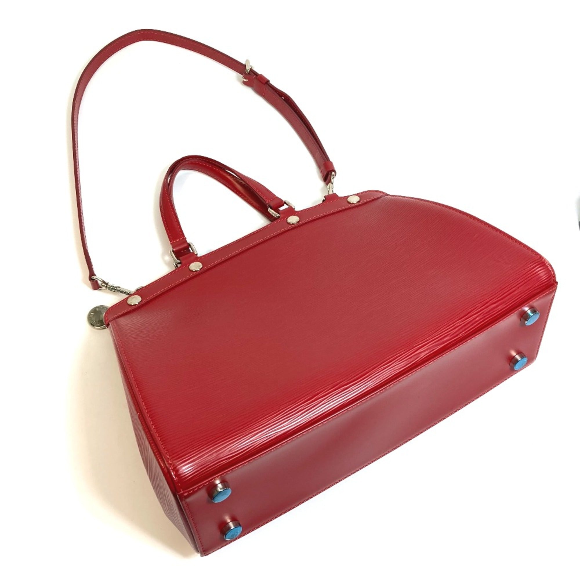 Louis Vuitton M4030E Epi Bag shoulder bag 2WAY Hand Bag Carmine Red — Like New
