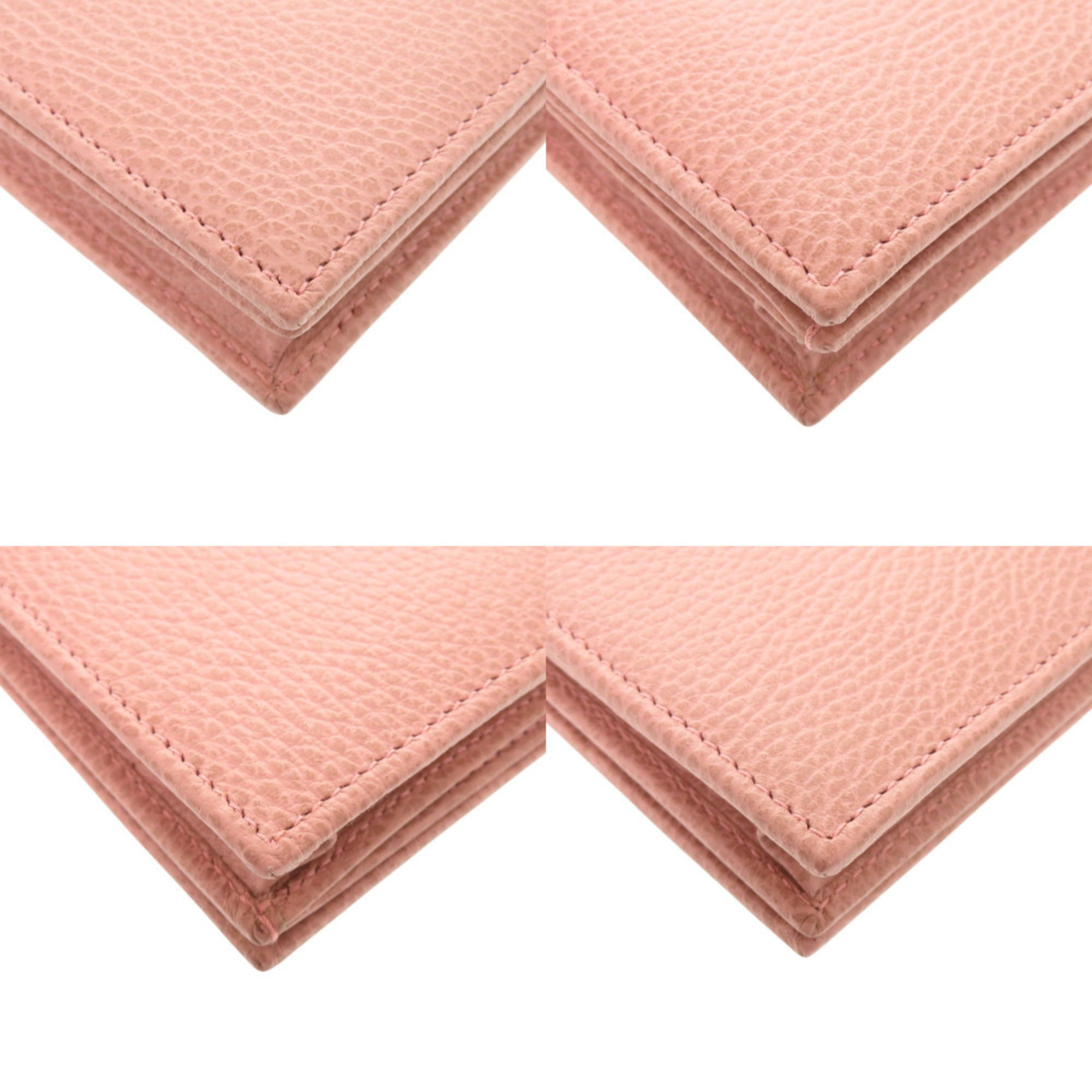 Unused Gucci Swing 368231 Leather Pink Shoulder Wallet Bag 0828GUCCI — Like New