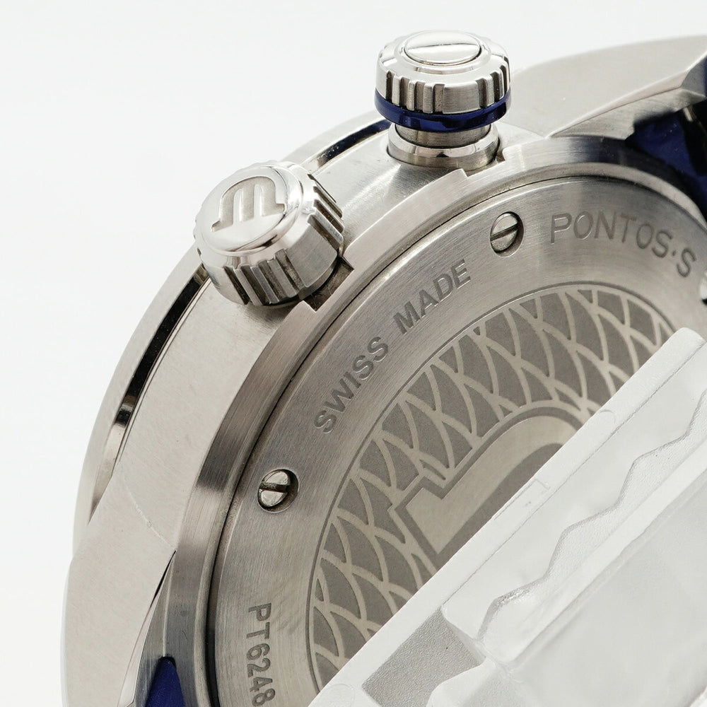 Maurice Lacroix Pontos S Diver PT6248 White Dial Men's Watch — Very Good