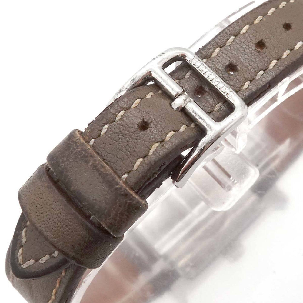 Hermes H-Watch Mini HH1 110 Women's Watch White Quartz H mini — Very Good