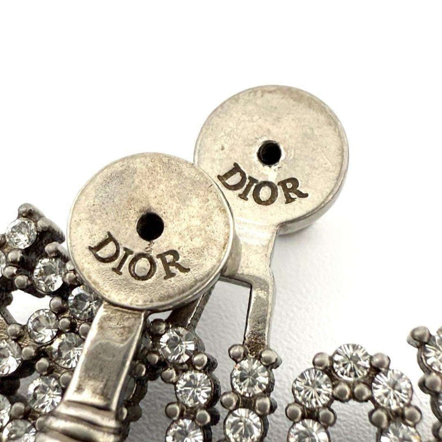 Christian Dior Dior Asymmetrical Stud Earrings B J'adior