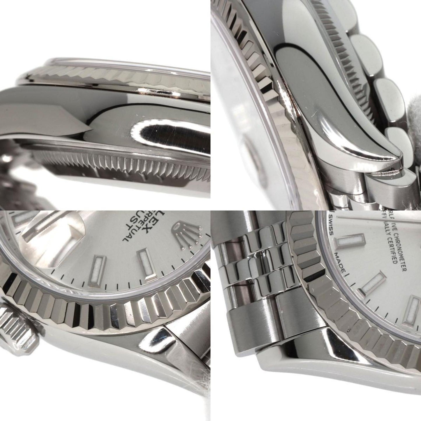 Rolex 279174 Datejust 28 Watch Stainless Steel SS K18WG Ladies ROLEX