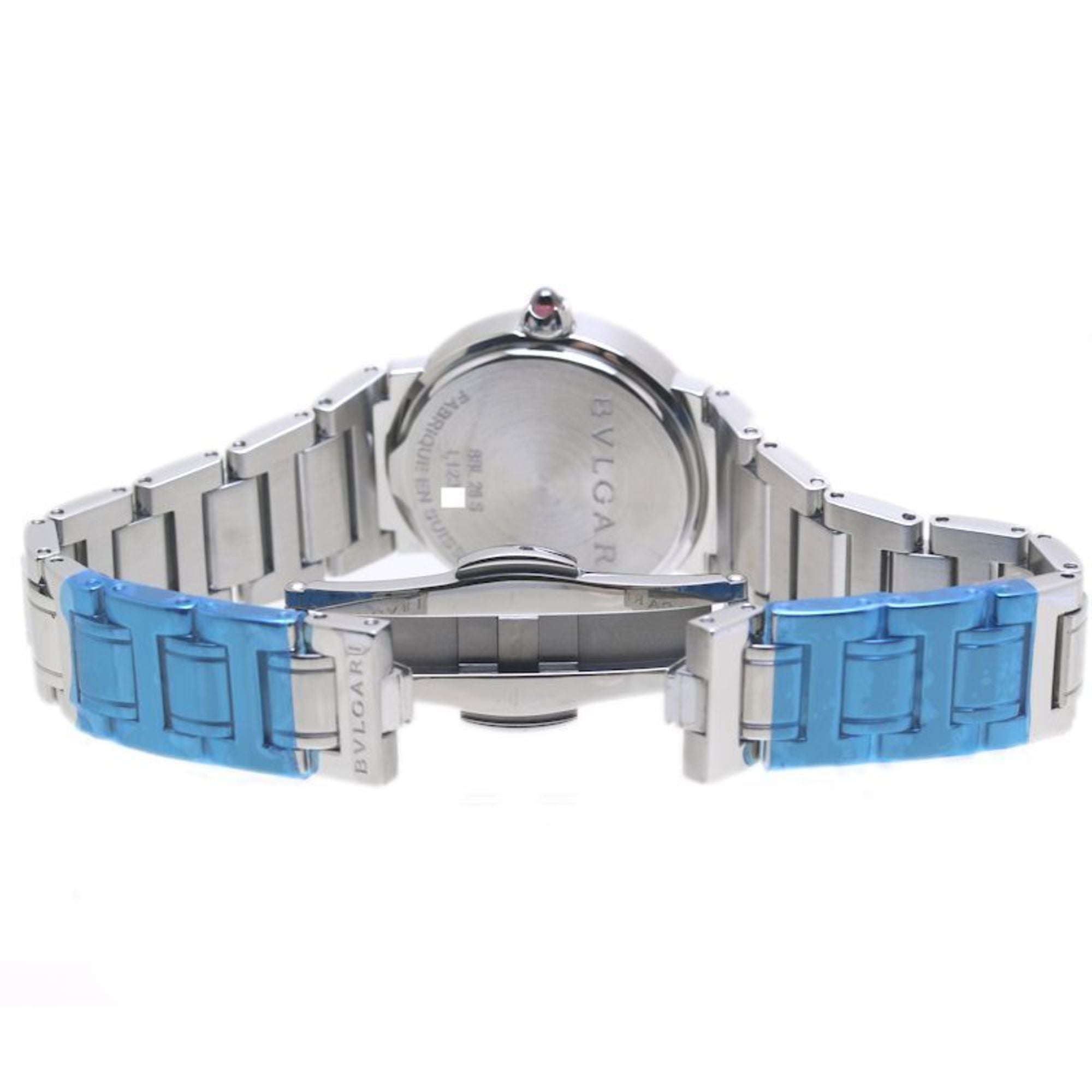 BVLGARI Women's Stainless Steel Watch with 12 Diamond Bezel (BBL26WSDS BBL26S 102374) 40086 — Very Good