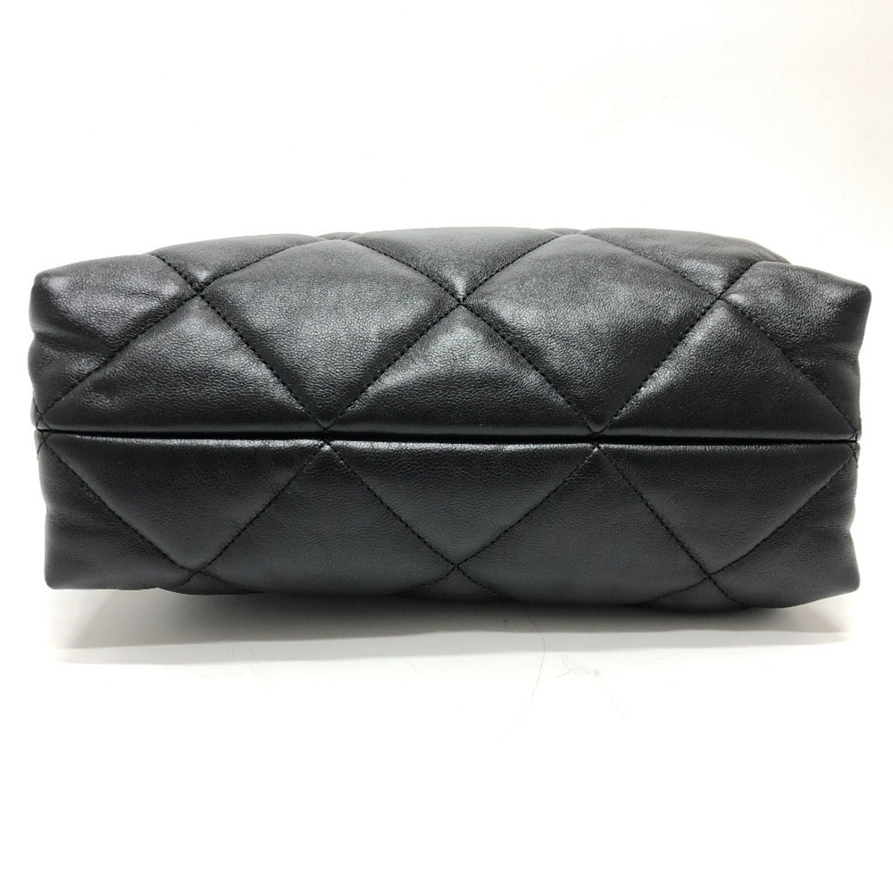 Chanel AS3502 CC Mark CC Chain bag Shoulder Shoulder Bag Black GoldHardware — Like New