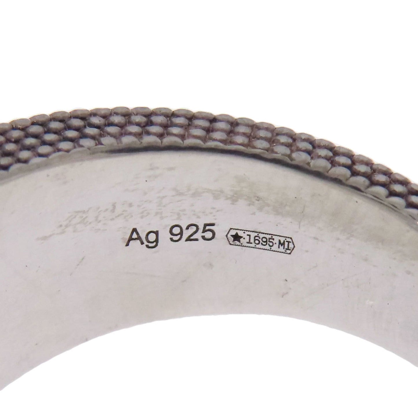 Gucci Interlocking G Ring, Silver, Women's, GUCCI