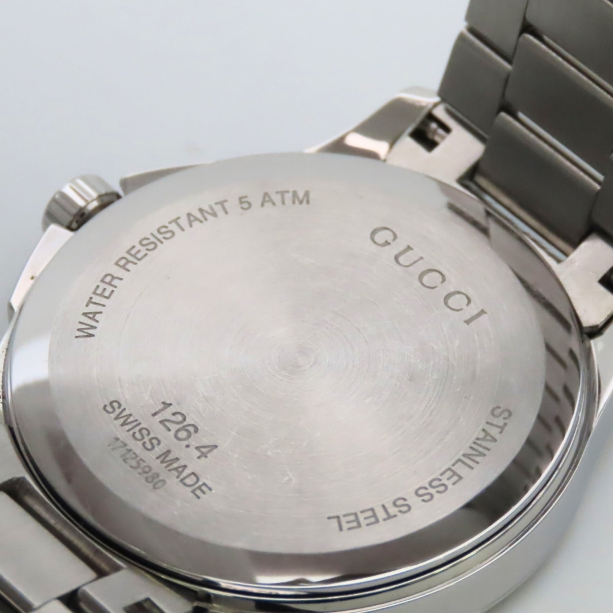 Gucci G-Timeless 126.4 SS Diamante Men's Watch GUCCI — Good