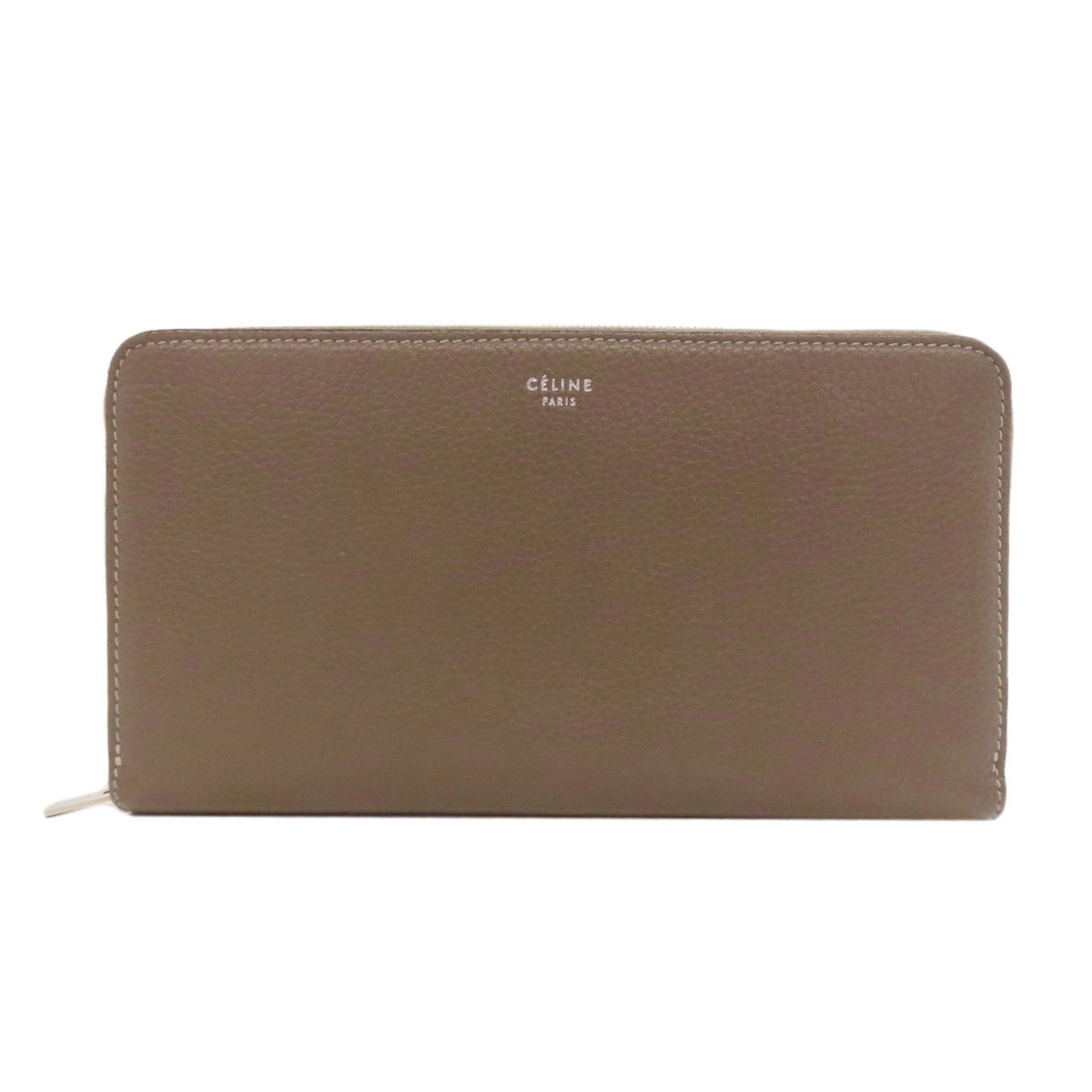 Celine long wallet in calfskin for women