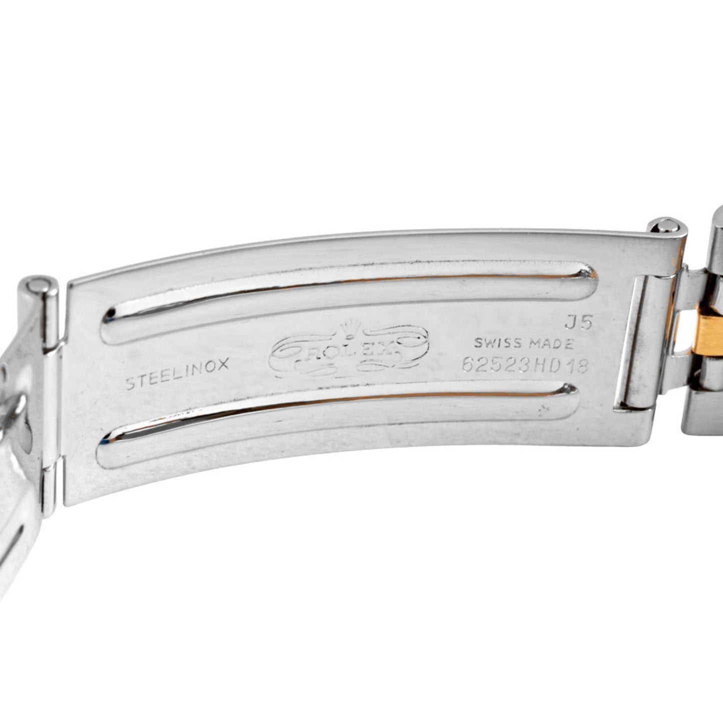 Rolex ROLEX 68273 Datejust 7-digit 88 series watch automatic white dial YG x SS combination ladies