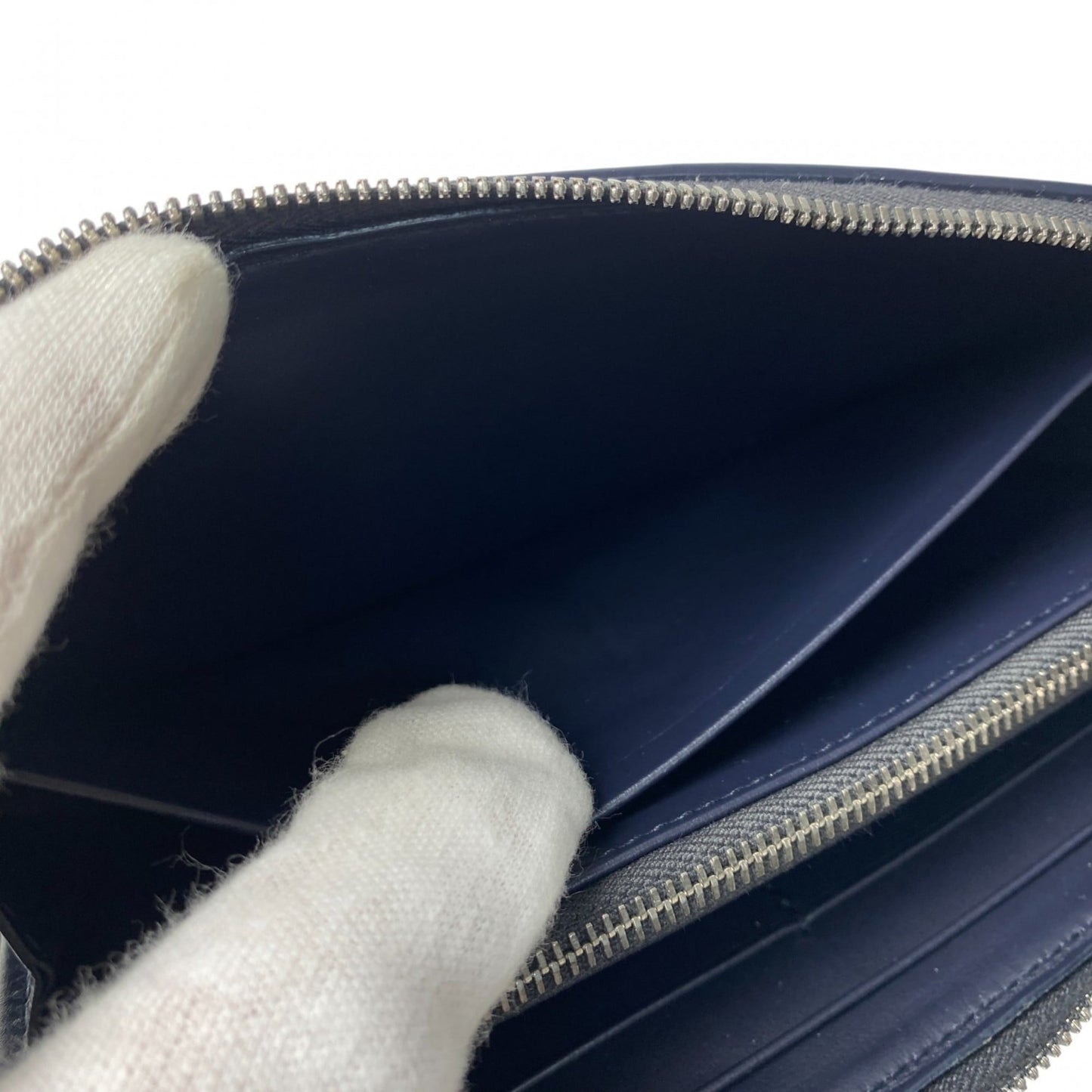 Bottega Veneta Men's Two-Tone Intrecciato Long Wallet