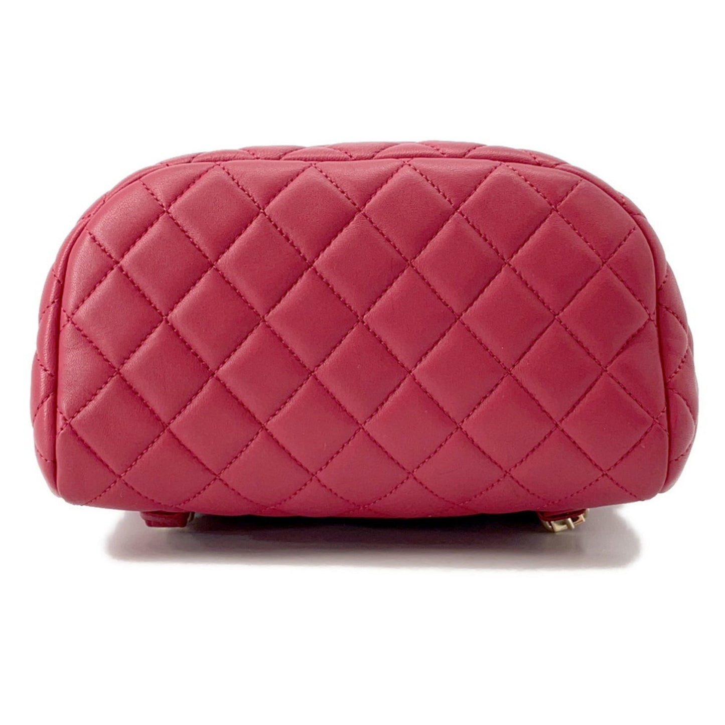 CHANEL Backpack Matelasse Coco Mark Chain Lambskin A91121