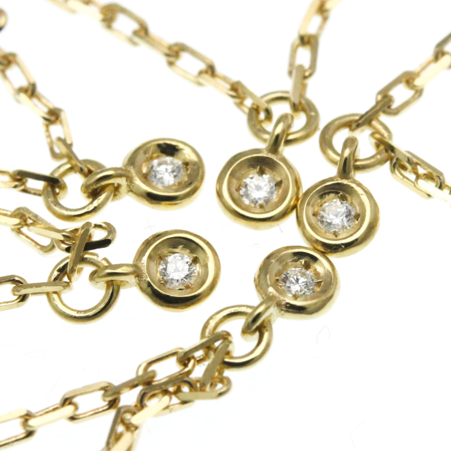 Gucci GG Logo Diamond Necklace Yellow Gold (18K) Diamond Men,Women Fashion Pendant Necklace (Gold)