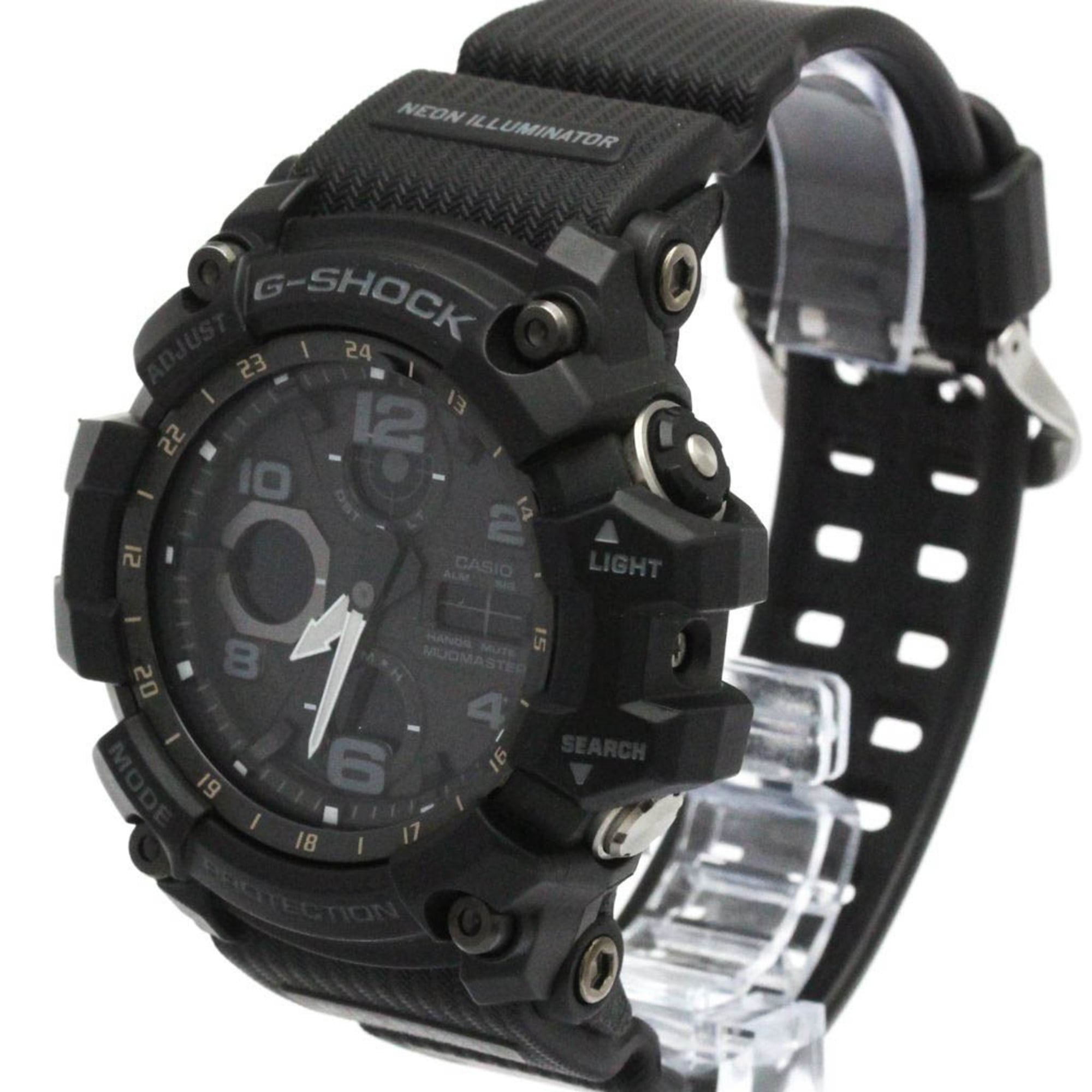 CASIO G-SHOCK Mudmaster Radio Wave Control Solar Steel Watch GWG-100-1AJF — Very Good