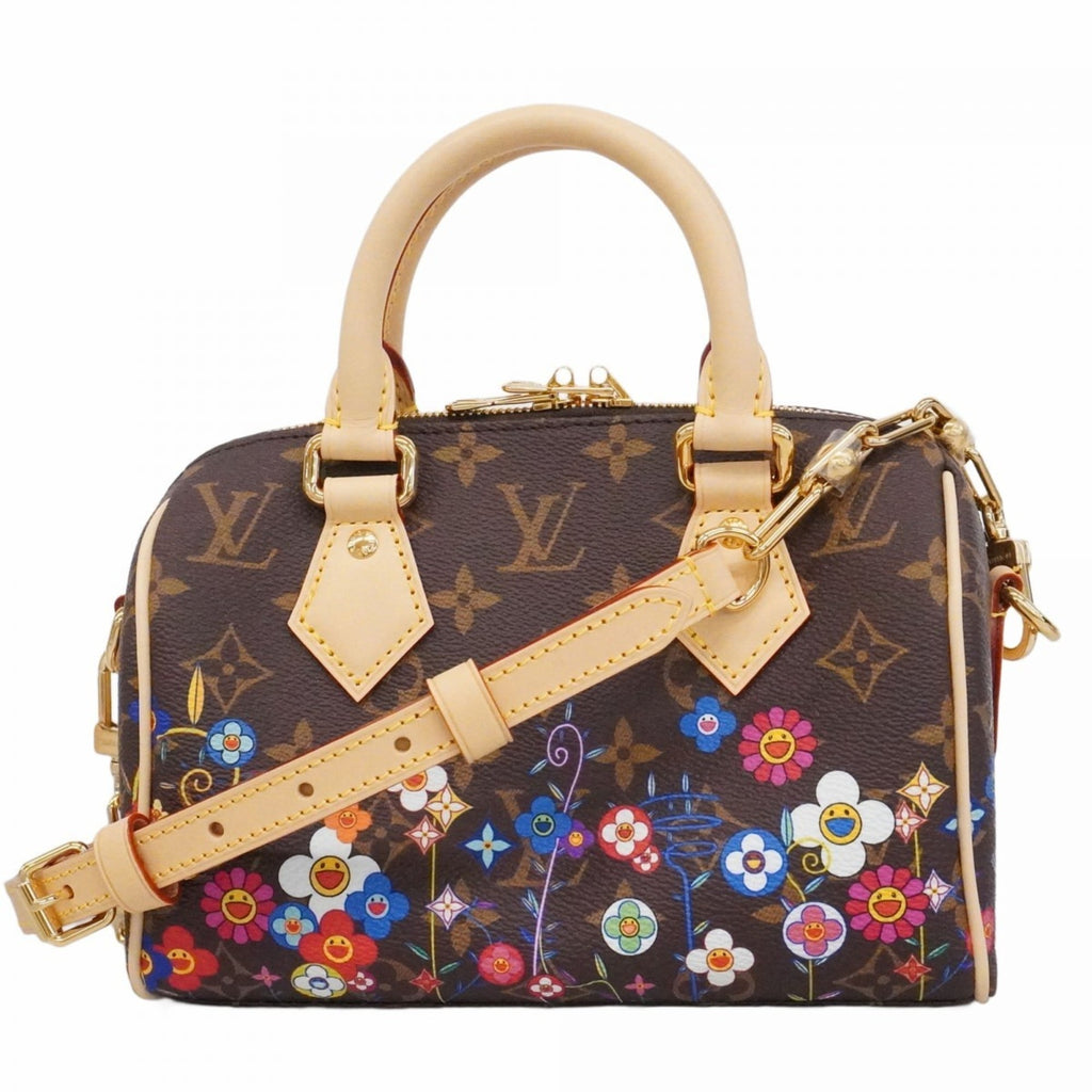 Louis Vuitton Monogram LV×TM Speedy Bandouliere 20 Handbag M14175 Brown 2-Way Bag for Women P2345208