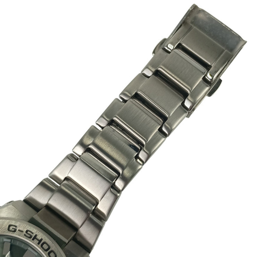 CASIO GSHOCK GSTEEL GSTB500 Series Watch (GSTB500AD3AJF) Khaki Dial Silver Resin/Stainless Steel Men's — Very Good