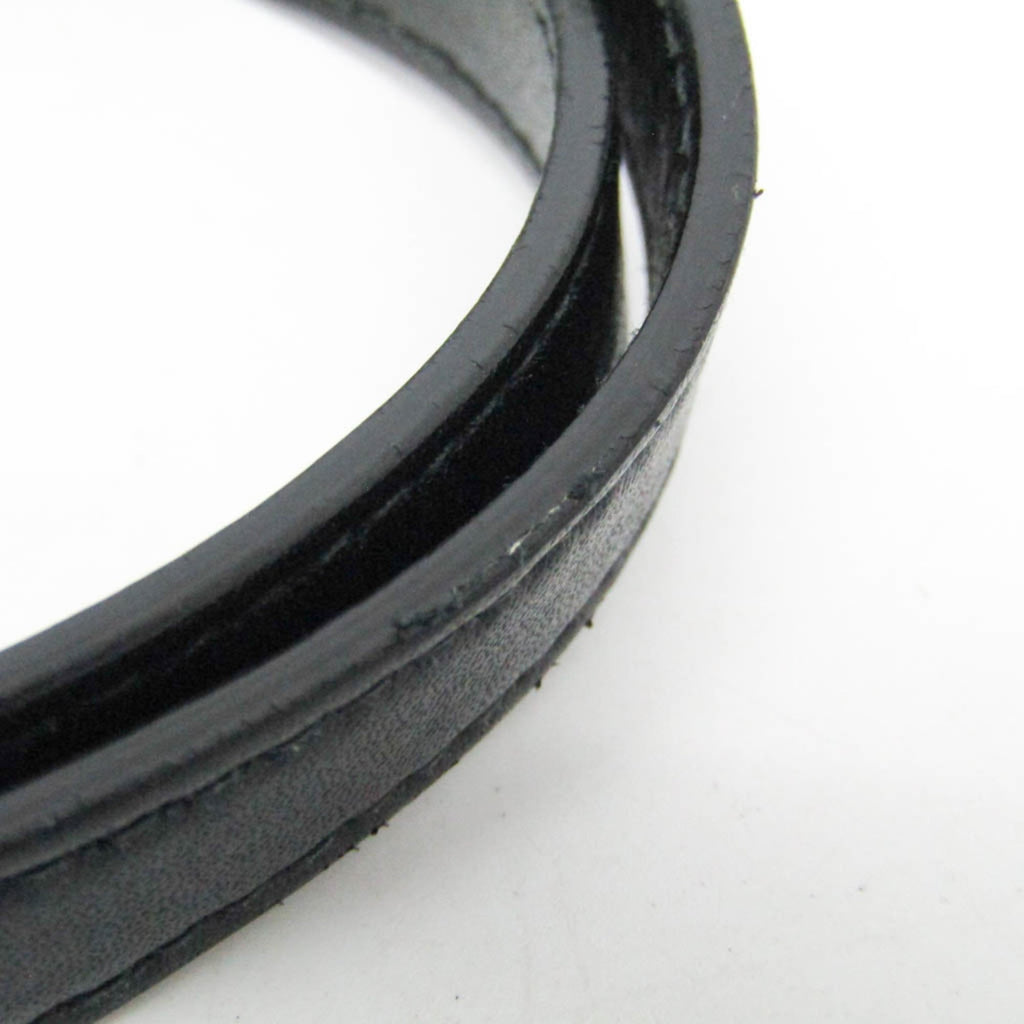 Salvatore Ferragamo Vara EZ-21 H500 Women's Leather Tote Bag Black