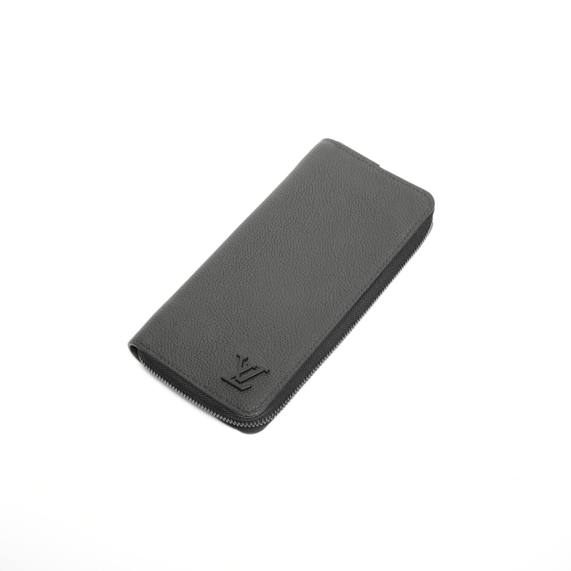 Louis Vuitton LV Aerogram Zippy Wallet Vertical Long Black