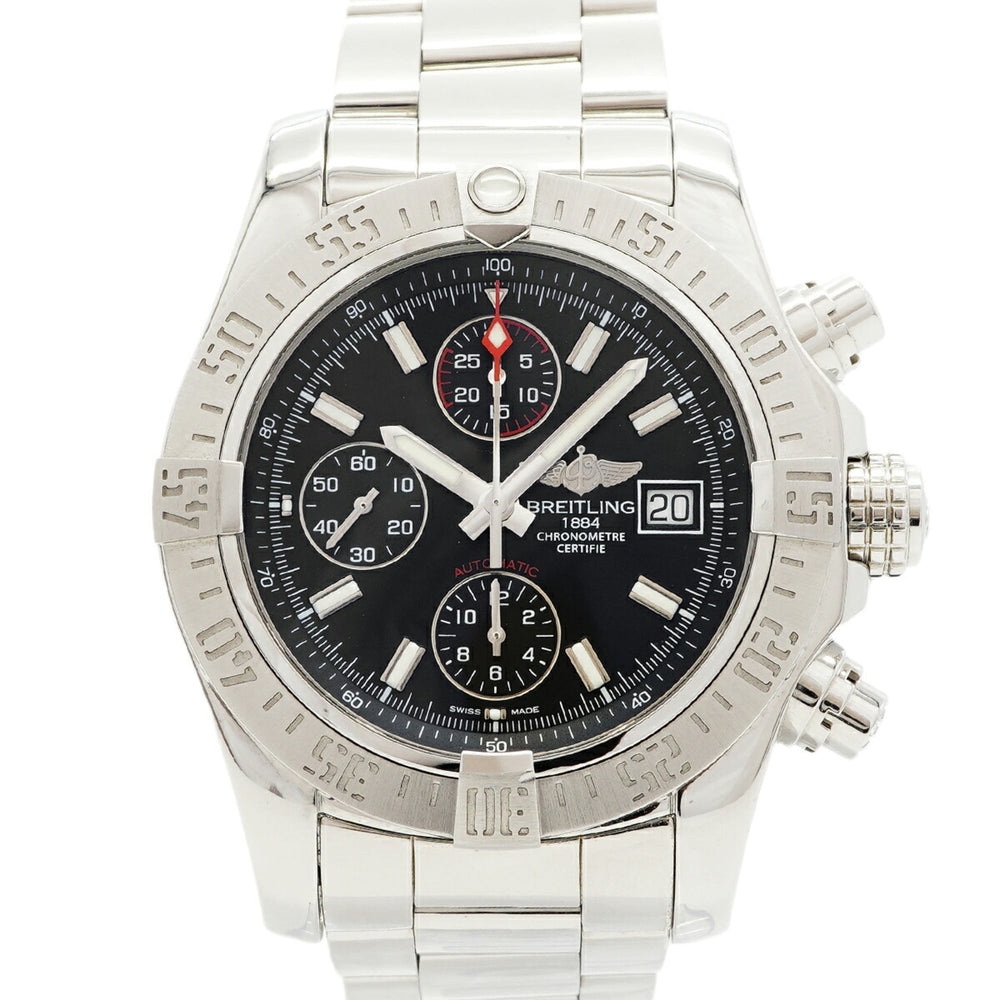 Breitling Avenger II A1338111 A13381 Black Dial Men's Watch — Good