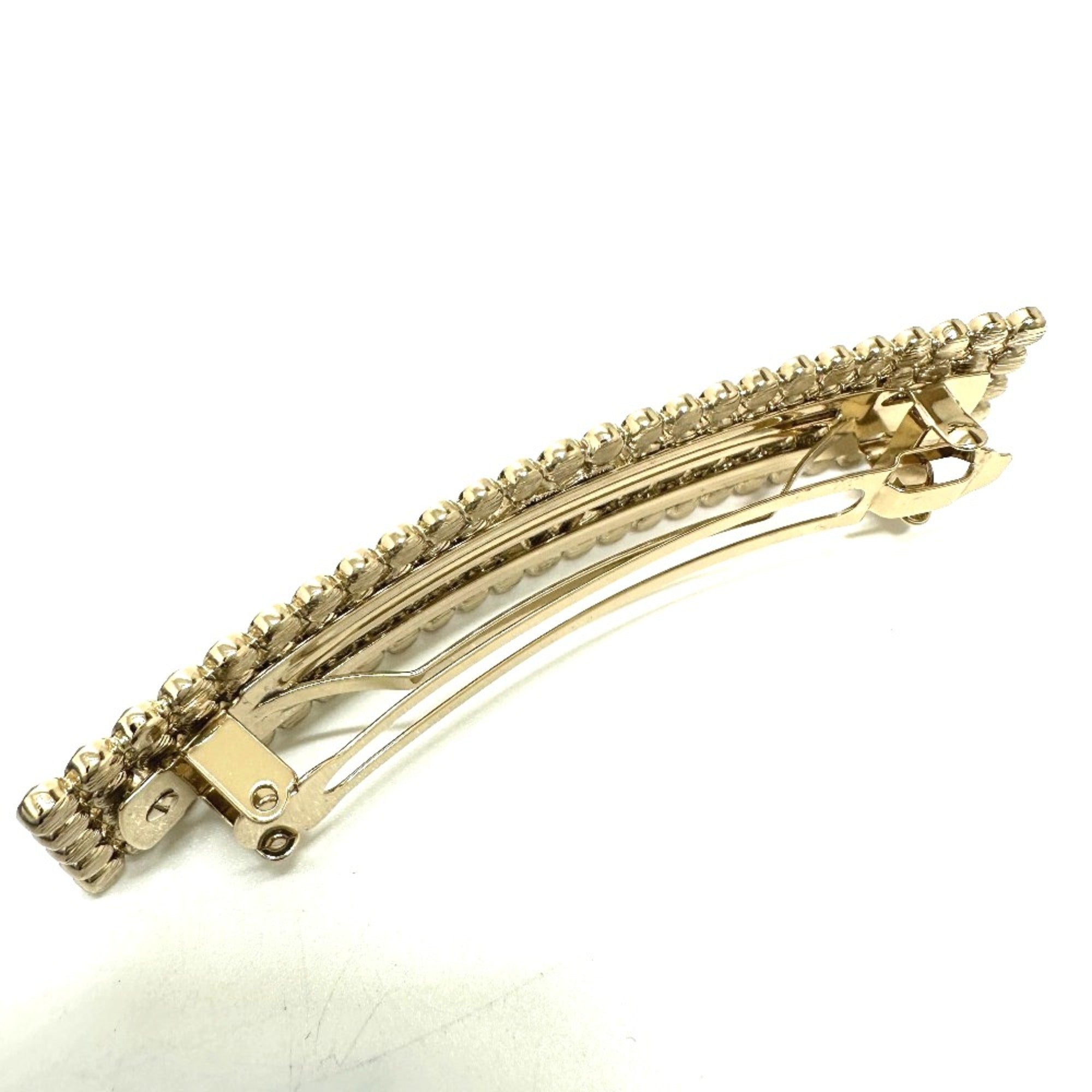 Chanel logo hair accessory Valletta Gold — Like New