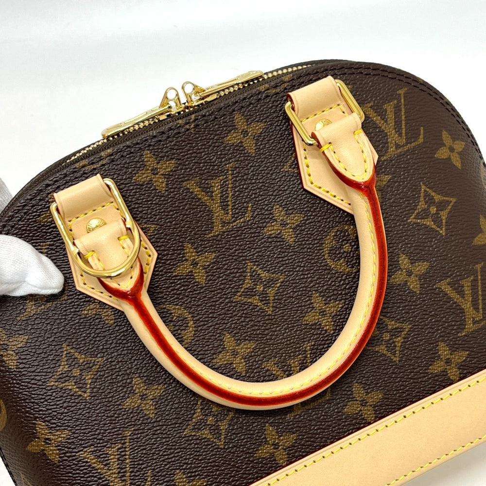 LOUIS VUITTON M46990 Alma BB 2-Way Bag, Handbag, Monogram Canvas, Women's, Brown — New - Store Return