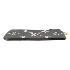 Louis Vuitton handbag pouch Monogram Empreinte Pochette Trio LV Crafty M69516 LOUIS VUITTON Black — Like New
