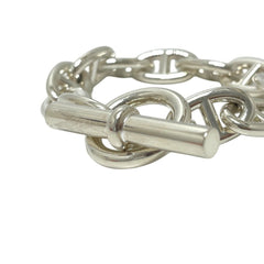 HERMES H101995B Chaine d'Ancre TGM 12-link bracelet SV925 men's silver — New