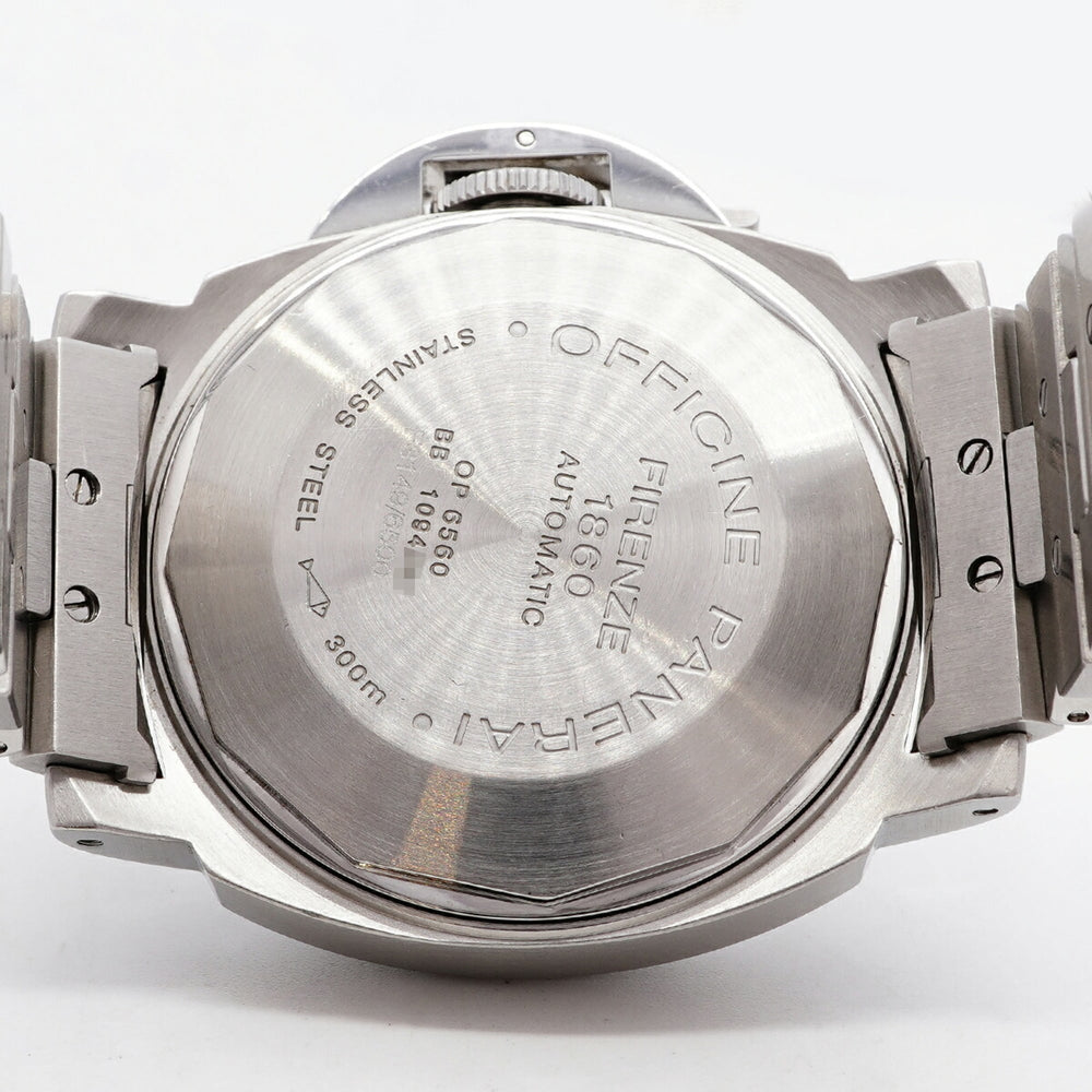 Officine Panerai Luminor Marina PAM00049 White Dial Men's Watch — Good