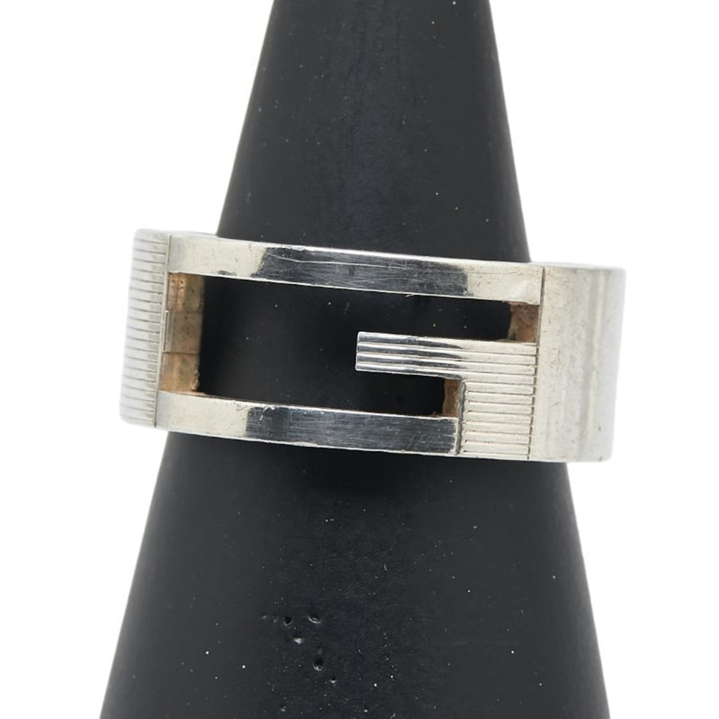 Gucci Branded G Ring #12 SV925 Silver Women's GUCCI