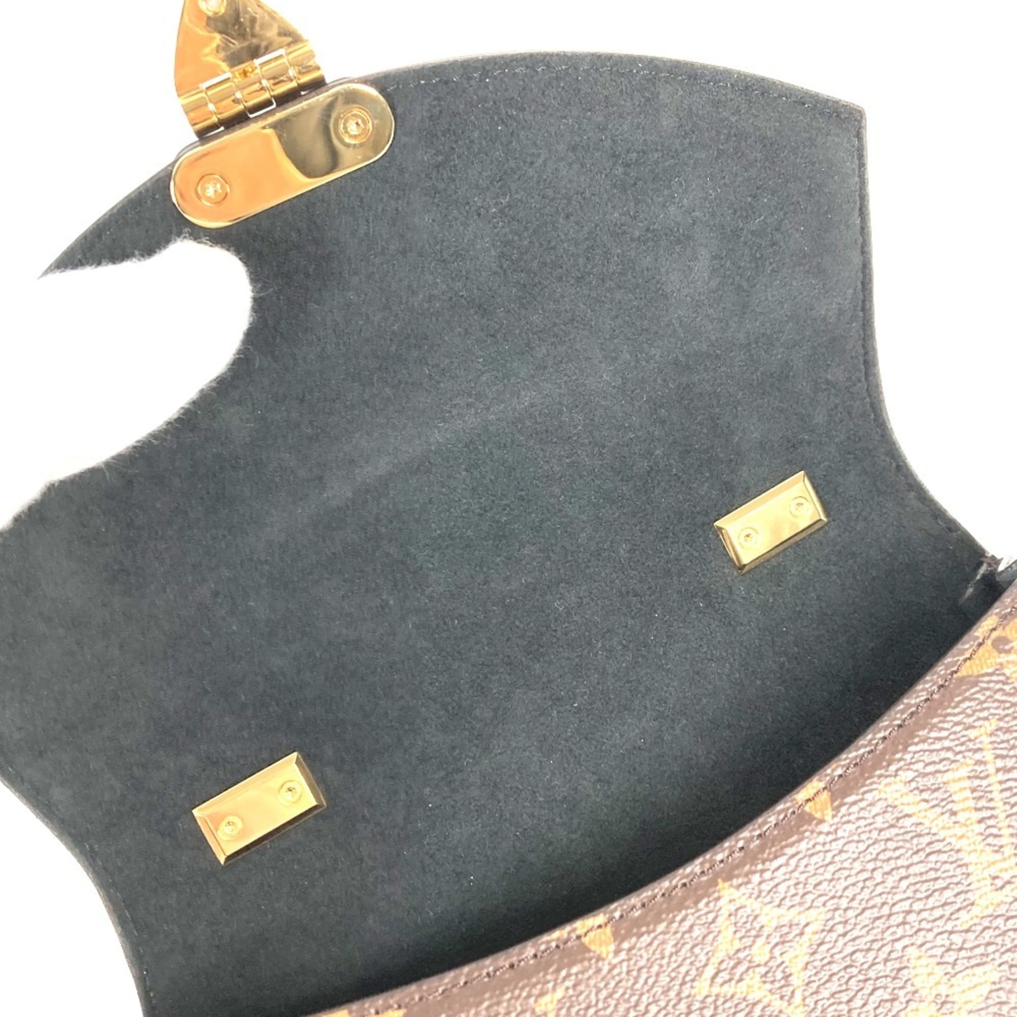 LOUIS VUITTON M46548 Monogram Reverse Tilsitt 2-Way Bag, Shoulder Bag/Handbag, Canvas/Monogram Canvas, Women's, Brown, Like New — Like New