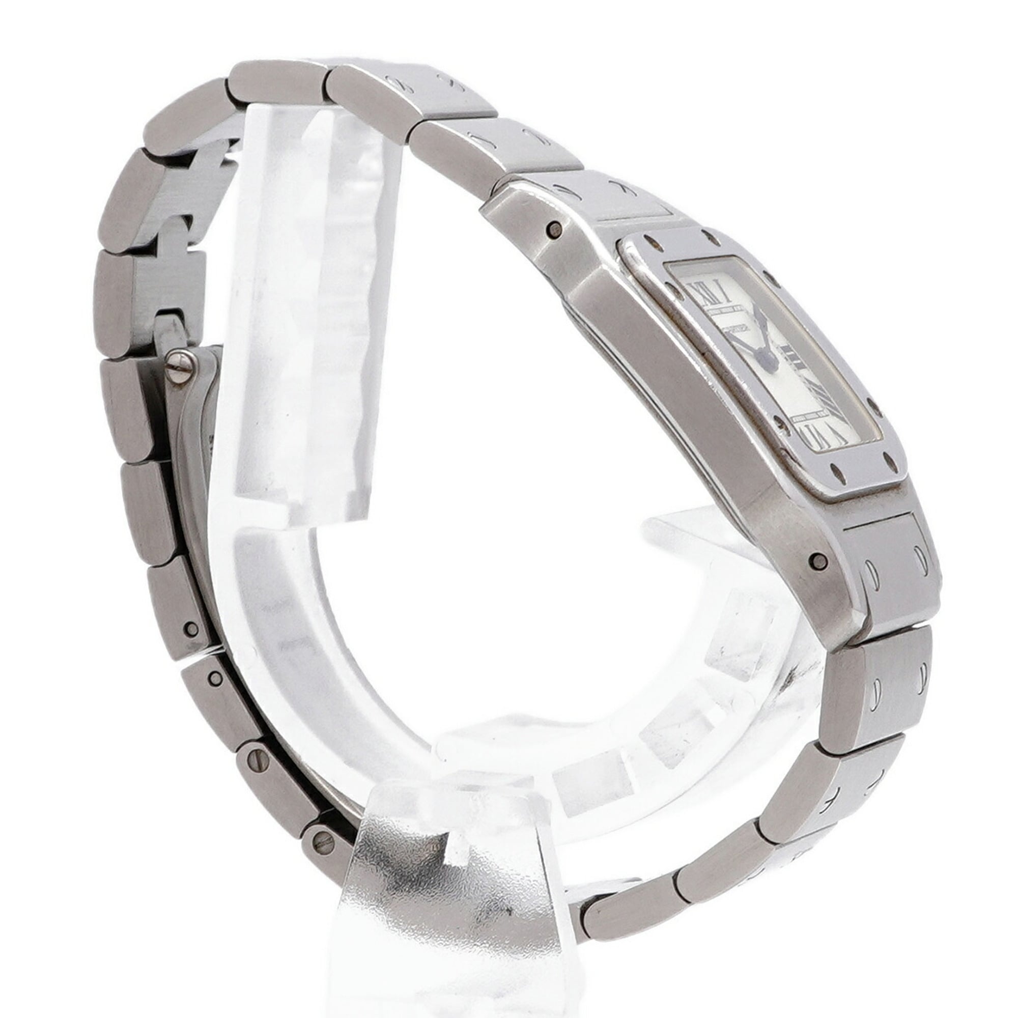 Cartier Santos Galbee SM W20056D6 Ivory Dial Women's Watch — Good