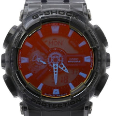 CASIO G-SHOCK ANALOG-DIGITAL 110 SERIES GA-110TLS-8AJF Gradient Clear Black Resin Men's Watch — Good