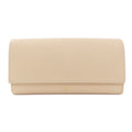 Celine logo long wallet leather women's CELINE