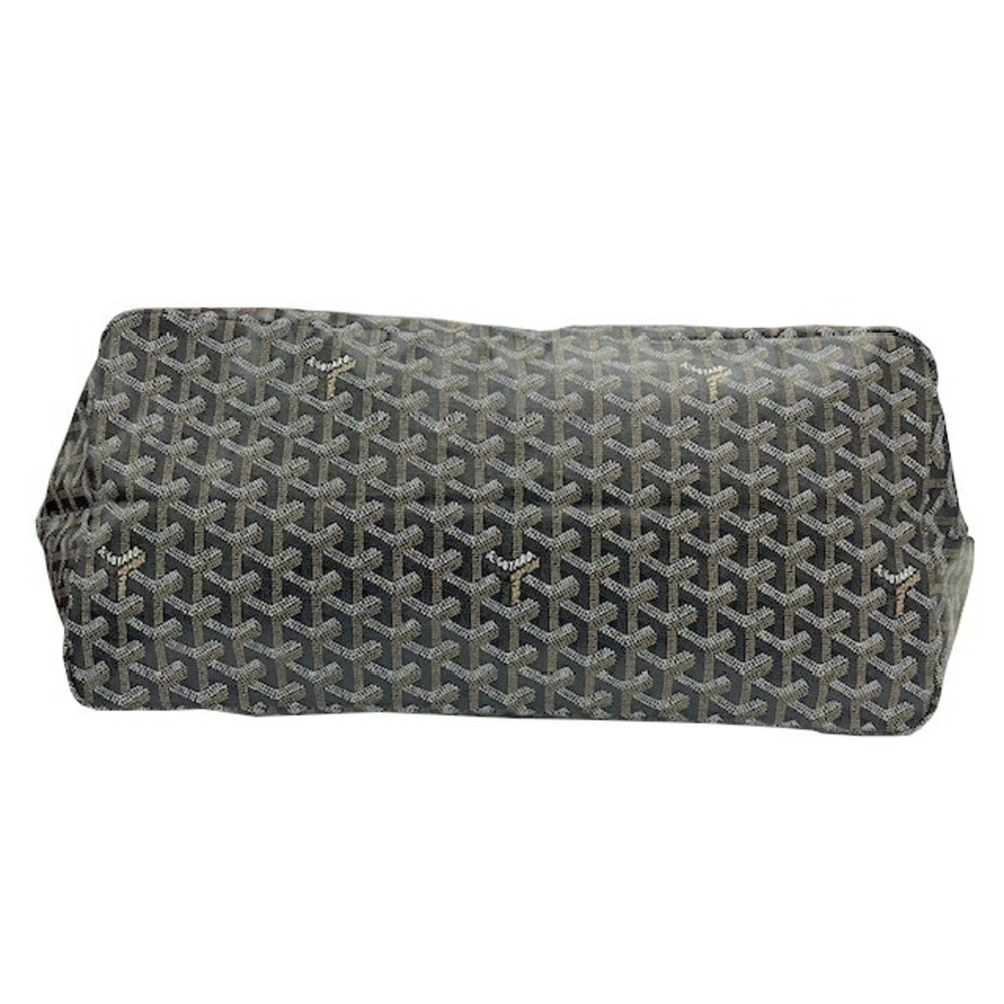 GOYARD Goyard Saint Louis GM Hulot Marcaj Custom Order Dog DOG Bulldog Black Brown Tote Bag Men's Women's