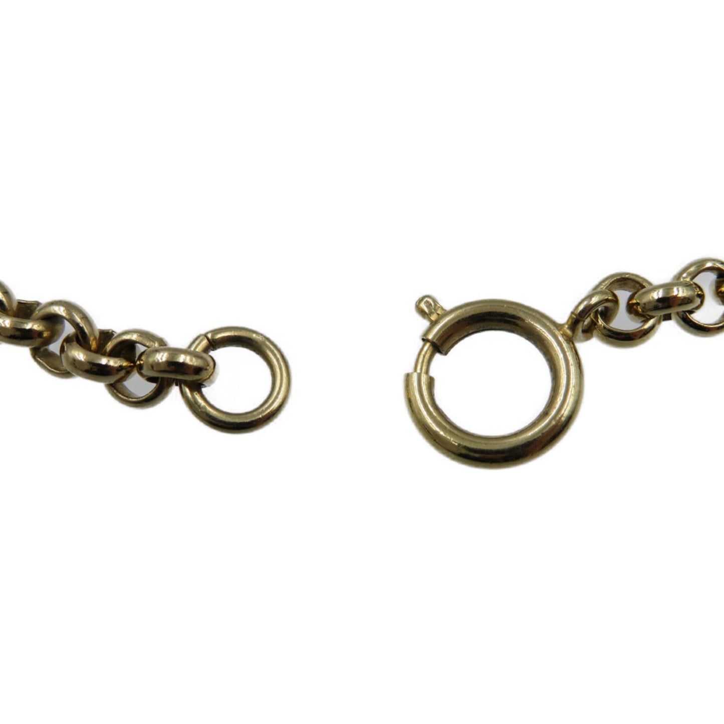 Excellent condition Salvatore Ferragamo vintage metal gold shoe motif necklace 0053