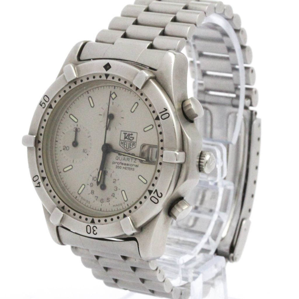 TAG HEUER 2000 Series Steel Quartz Mens Watch 262.206 1 — Good