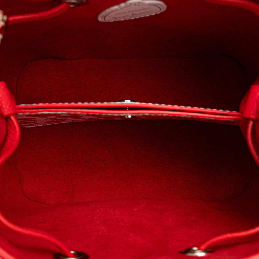 Louis Vuitton LV x YK Yayoi Kusama Monogram Empreinte NeoNoe BB Limited Edition Handbag Shoulder Bag M46413 Red White Leather Women's LOUIS VUITTON — Like New