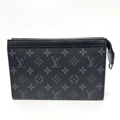 LOUIS VUITTON M81124 Gaston Wearable Wallet Bag Handbag Shoulder Monogram Eclipse Canvas Men's Black — New - Store Return
