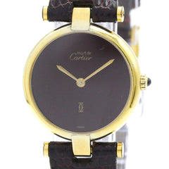 Cartier Must Quartz Gold Plated Women's Dress/Formal — Good