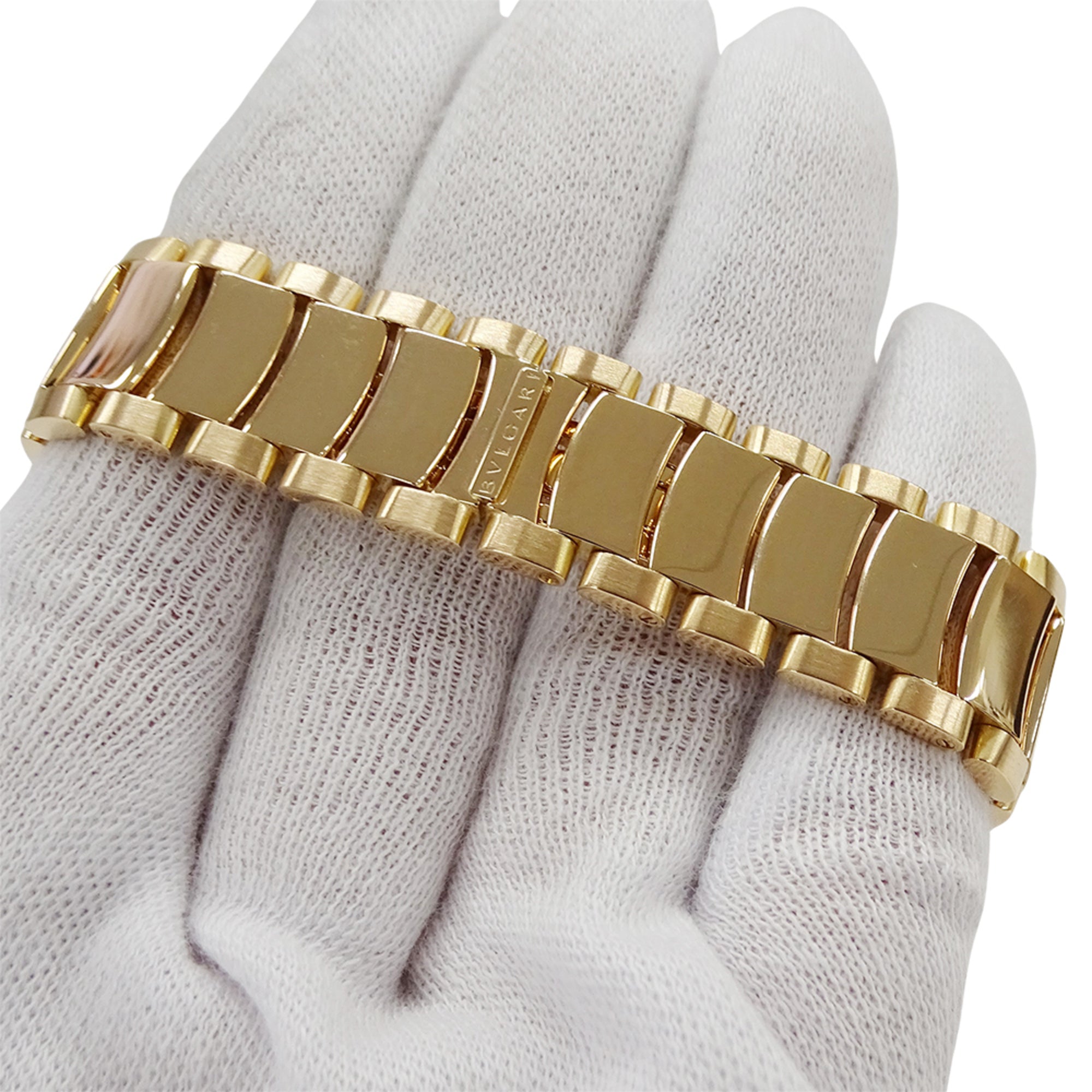 Bulgari BVLGARI Women's Watch, Brand: Assioma, Diamond Quartz, QZ, 750PG 18K Pink Gold, AAP26G — Good