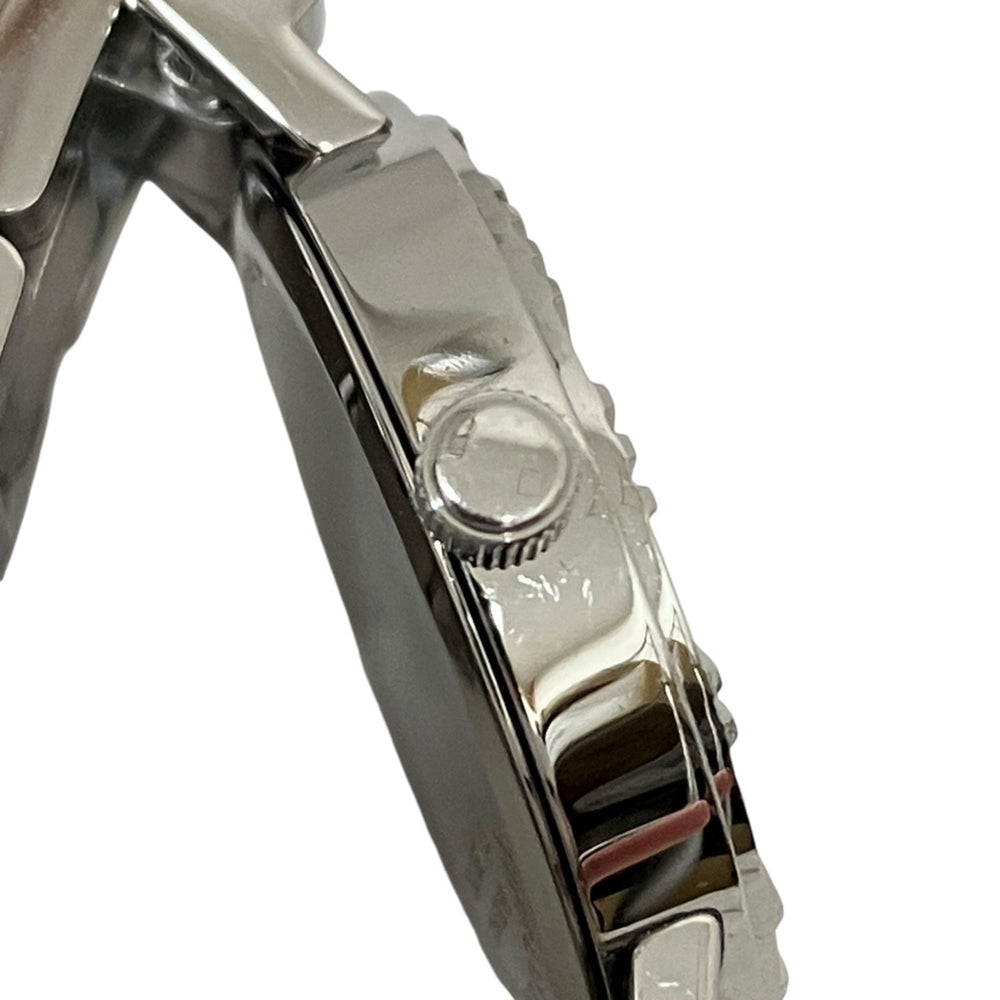 Tiffany & Co. Atlas watch, total weight 53.5g, stainless steel, quartz movement, black dial — Good
