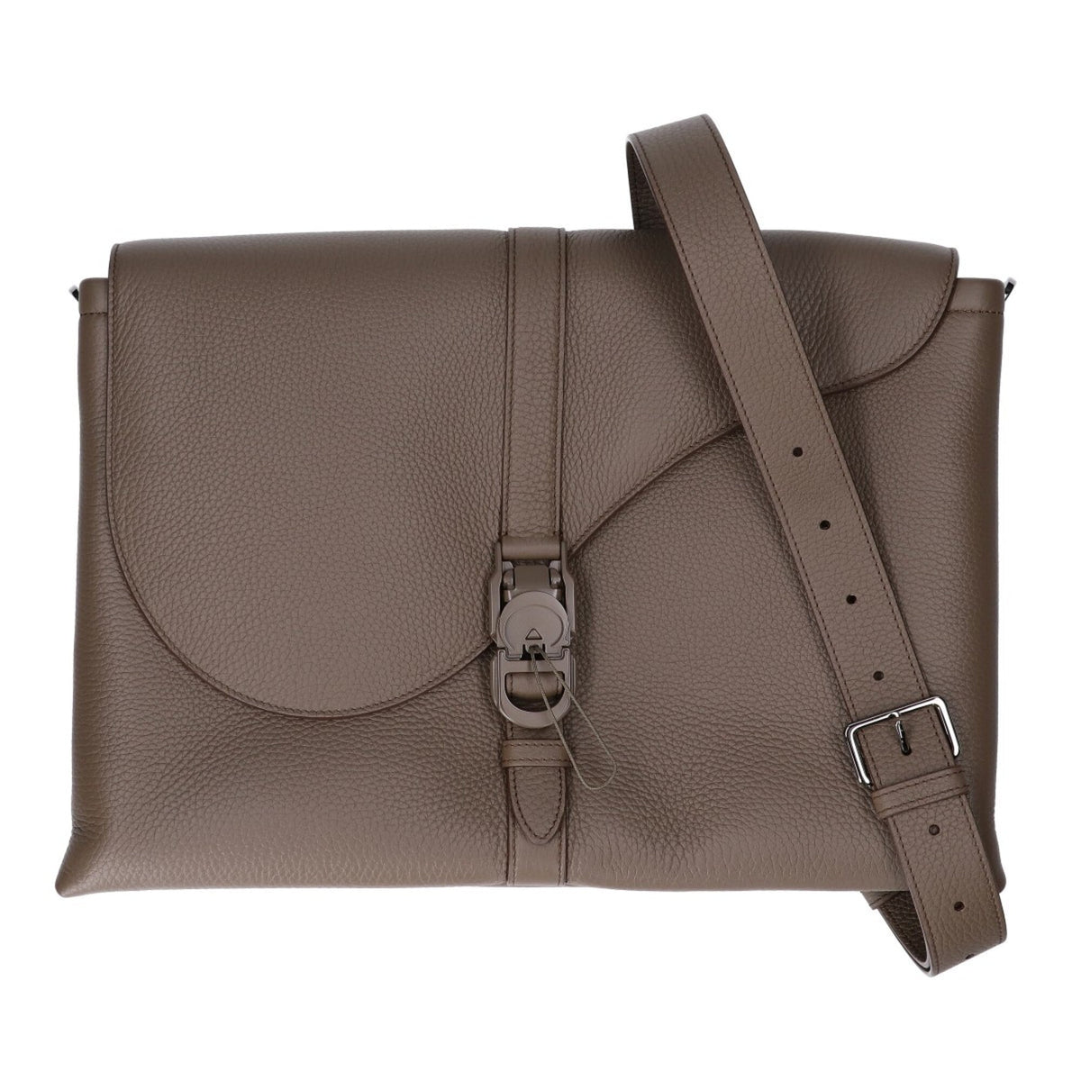 Christian Dior DIOR Dior Pillow Grain Calfskin Shoulder Bag Khaki Men's — Like New