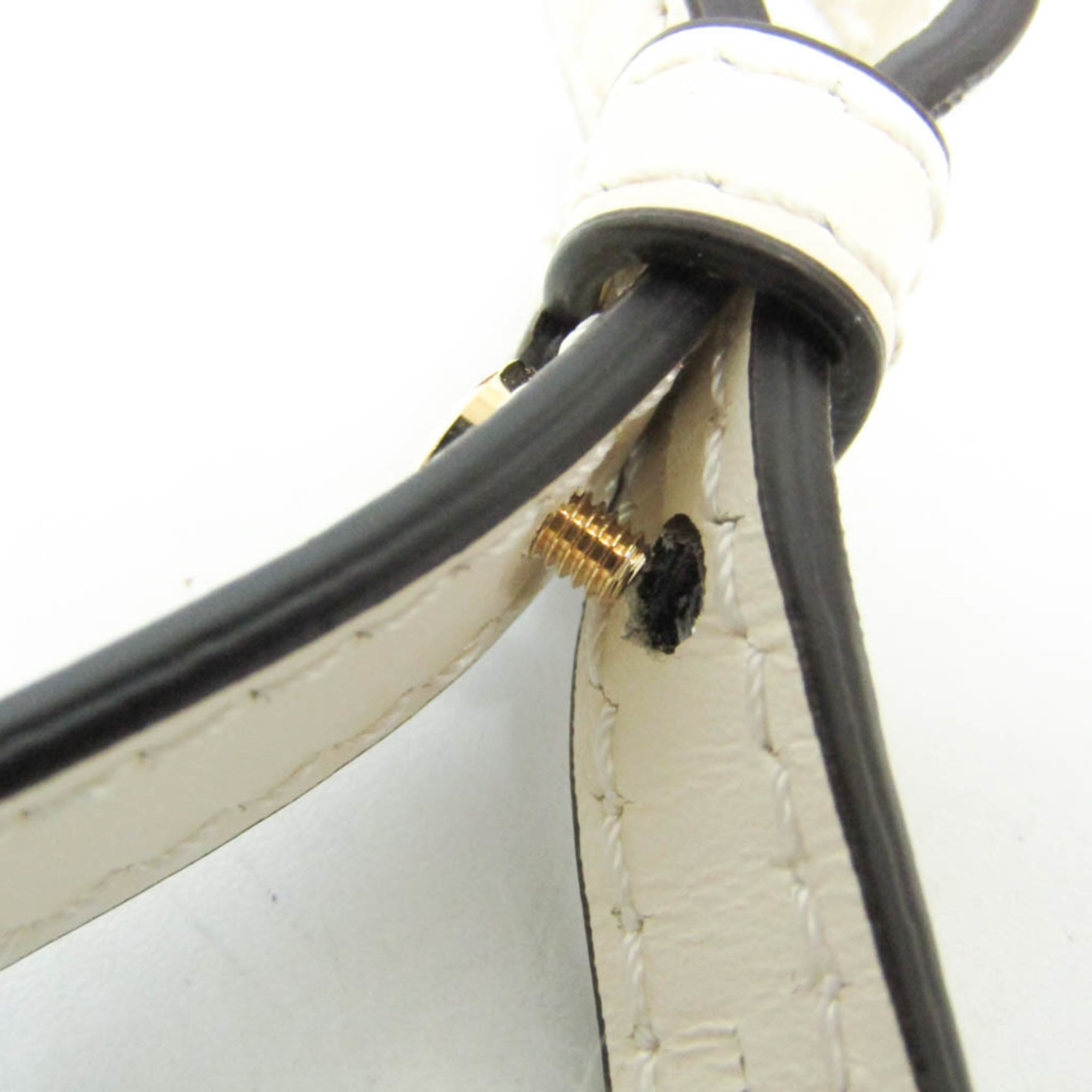 Fendi FENDACE Mini Sunshine Shopper 8BS051 Women's Leather,Coated Canvas Handbag,Shoulder Bag Gold,Pink,White