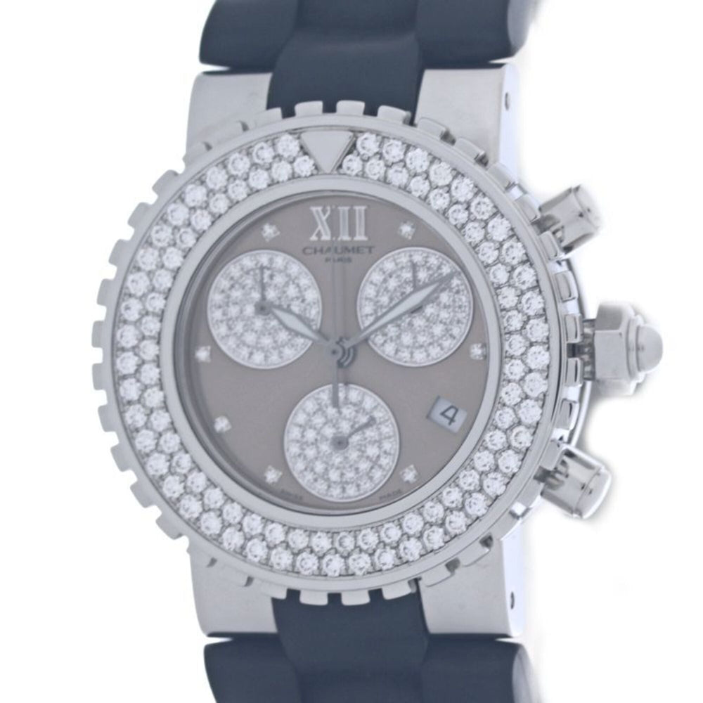 Chaumet Class One LM Chronograph Diamond W06247-17A Men's Watch 40387 — Very Good