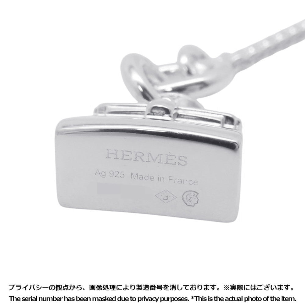 Hermes Amulette Kelly Necklace, SV925 Silver, HERMES Pendant — Like New